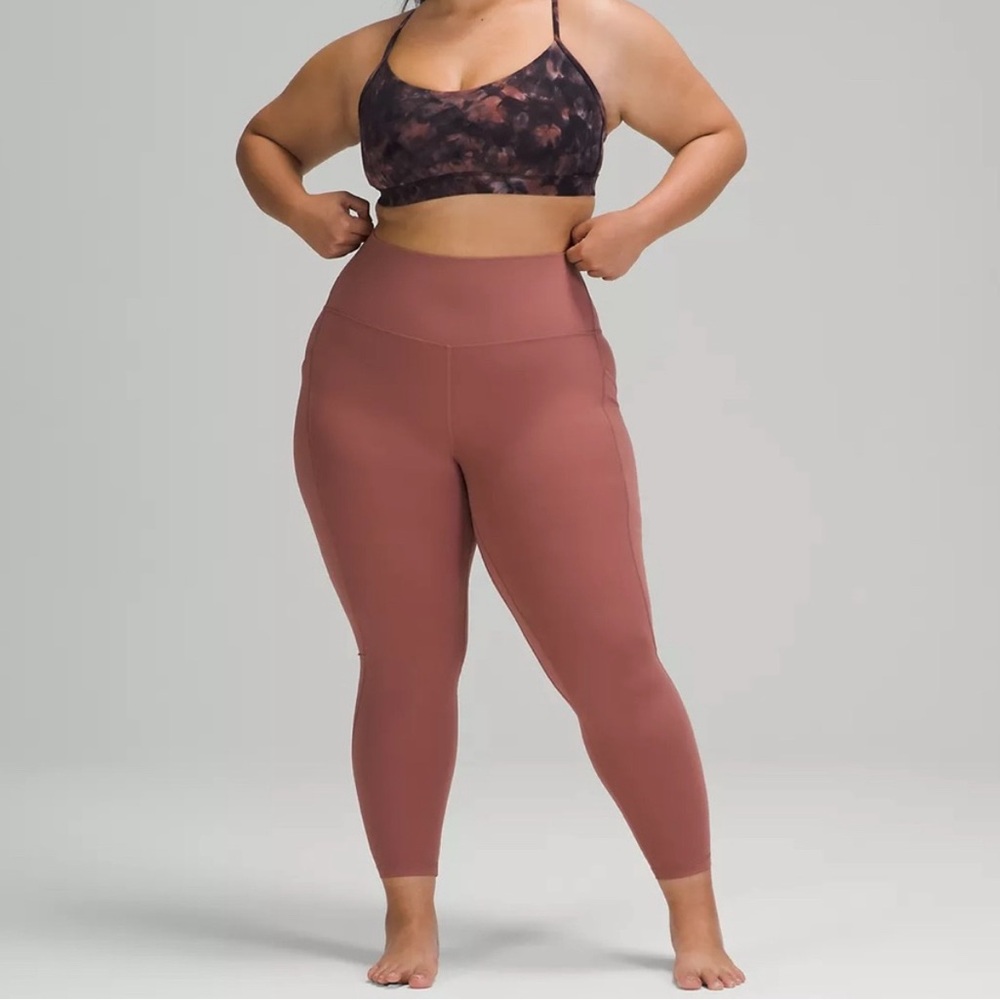 Lululemon Align Crop 21" Spiced Chai size 14